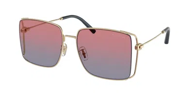 Coach Hc7174d Cw429 Asian Fit 90050q Women's Sunglasses Gold Size 59