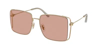 Coach Hc7174d Cw429 Asian Fit 900584 Women's Sunglasses Gold Size 59