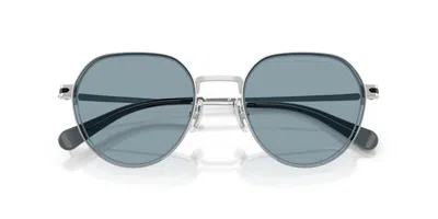 Coach Hc7179 Cae81 With Clip-on 900187 Men's Glasses Silver Size 52 - Free Lenses - Blue Light Block Avail