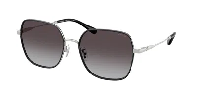 Coach Hc7180d Cae93 Asian Fit 94673c Women's Sunglasses Black Size 57