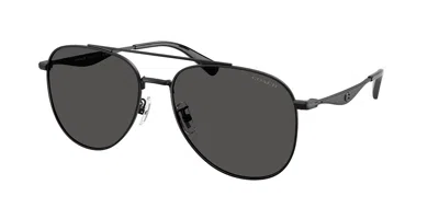 Coach Hc7190 Cdp40 943887 Men's Sunglasses Black Size 58