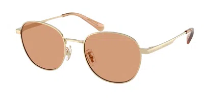 Coach Hc7191 Cdp36 900584 Men's Sunglasses Gold Size 51