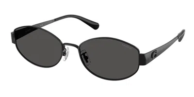 Coach Hc7192d Cdp44 Asian Fit 934487 Women's Sunglasses Black Size 57