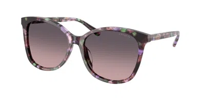 Coach Hc8271u L1101 584346 Women's Sunglasses Tortoiseshell Size 57