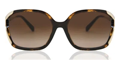 Coach Hc8280u L1116 512013 Occhiali Da Sole Tartarugatishell Per Donna In Brown
