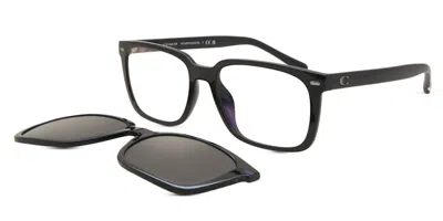 Coach Hc8357u Ck470 With Clip-on Asian Fit Men's Glasses, Black, Size 57