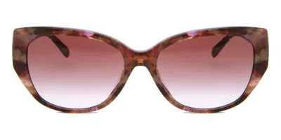 Coach Hc8362u Ch563 Asian Fit 57398h Women's Sunglasses Tortoiseshell Size 57 In Brown