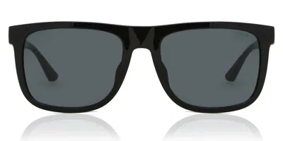 Coach Hc8367u Ch581 Asian Fit 500287 Men's Sunglasses Black Size 57