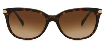 Coach Hc8378u Cl926 512074 Women's Sunglasses Tortoiseshell Size 57 In Brown