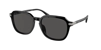 Coach Hc8383u Cl912 500287 Men's Sunglasses Black Size 55 In Pink