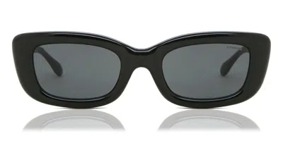 Coach Hc8390u Cr610 500287 Women's Sunglasses Black Size 51
