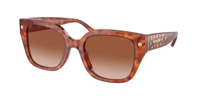 Coach Hc8392u Cr611 577413 Women's Sunglasses Tortoiseshell Size 53