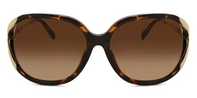 Coach Hc8396u Cr620 512074 Women's Sunglasses Tortoiseshell Size 56