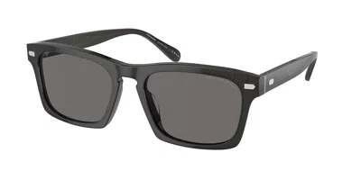 Coach Hc8397u Cr628 Polarized 581781 Men's Sunglasses Grey Size 57 In Metallic