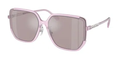 Coach Hc8401d Cr635 Asian Fit 5696ak Women's Sunglasses Purple Size 64