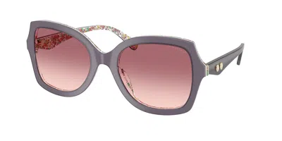 Coach Hc8410u Cw225 58957w Occhiali Da Sole Purple Per Donna