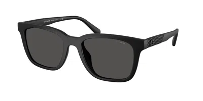 Coach Hc8426u Cad81 500287 Men's Sunglasses Black Size 54