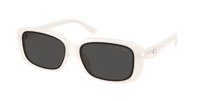 Coach Hc8444d Cby86 592787 Occhiali Da Sole Neri Per Donna In Neutral