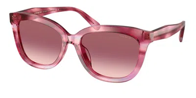 Coach Hc8453u Cdp53 59417w Women's Sunglasses Tortoiseshell Size 56