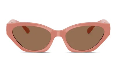 Coach Hc8459u Cft83 Pink In Brown