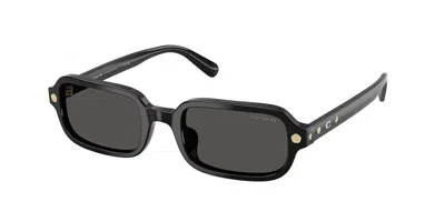 Coach Hc8465u Cfu11 500287 Women's Sunglasses Black Size 51