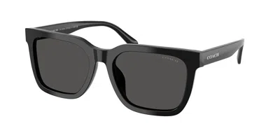 Coach Hc8466u Cfu12 500287 Men's Sunglasses Black Size 56