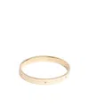 Coach Heart And Star Enamel Bangle In Yellow