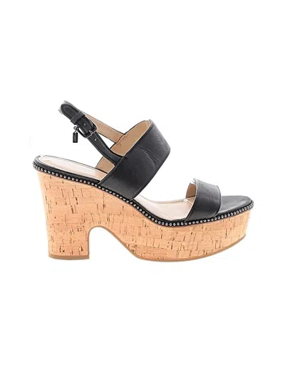 Pre-owned Coach Heels In Black