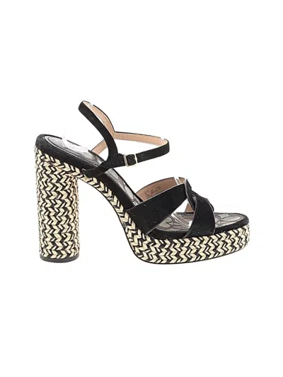 Pre-owned Coach Heels In Black