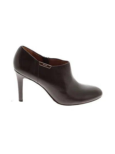 Pre-owned Coach Heels In Black