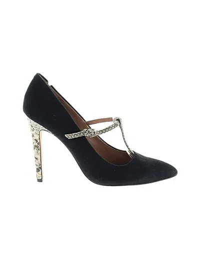 Pre-owned Coach Heels In Black