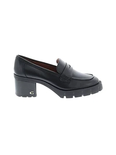 Pre-owned Coach Heels In Black