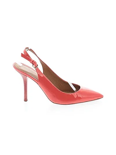 Pre-owned Coach Heels In Red