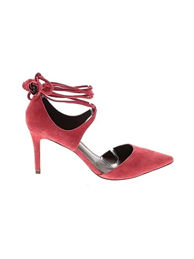 Pre-owned Coach Heels In Red