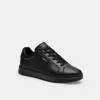 Coach High Line Sneaker In Black