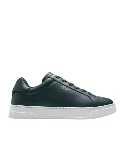 Coach High Line Sneaker In Green