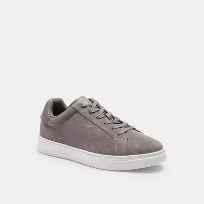Coach High Line Sneaker In Charcoal