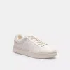 Coach High Line Sneaker In Signature Canvas In Off White