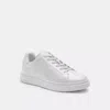 Coach High Line Sneaker In Optic White