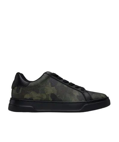 Coach High Line Sneakers In Black