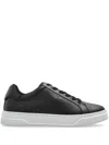 Coach Round Head Low-cut Casual Shoes In Black