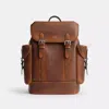 Coach Hitch Backpack In Loved Leather
