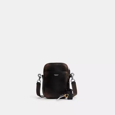 Coach Hitch Crossbody In Loved Leather In Multi