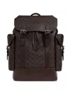 Coach Hitch Backpack In Signature Canvas In Brown