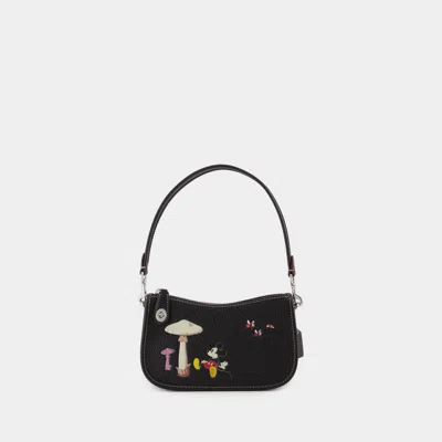 Coach Disney Hobo Swinger 20 Bag -  - Leather - Black