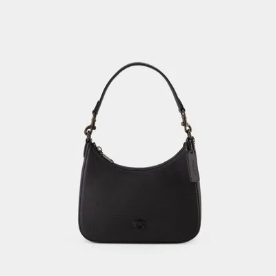 Coach Hobo Schultertasche -  - Leder - Schwarz In Black