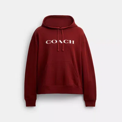 Coach Hoodie In Red