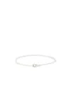 Coach Interlocking Bracelets In White