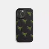 Coach Iphone 16 Pro Case With Rexy In Black