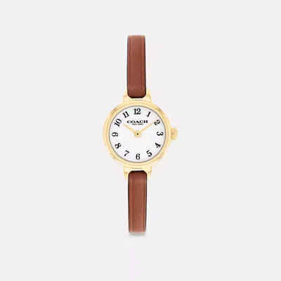 Coach Iris Watch, 22mm In Brown